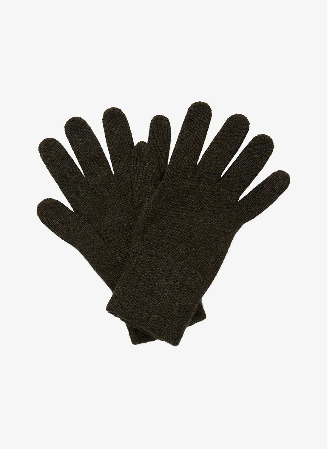 Women's Cashmere Gloves Forest