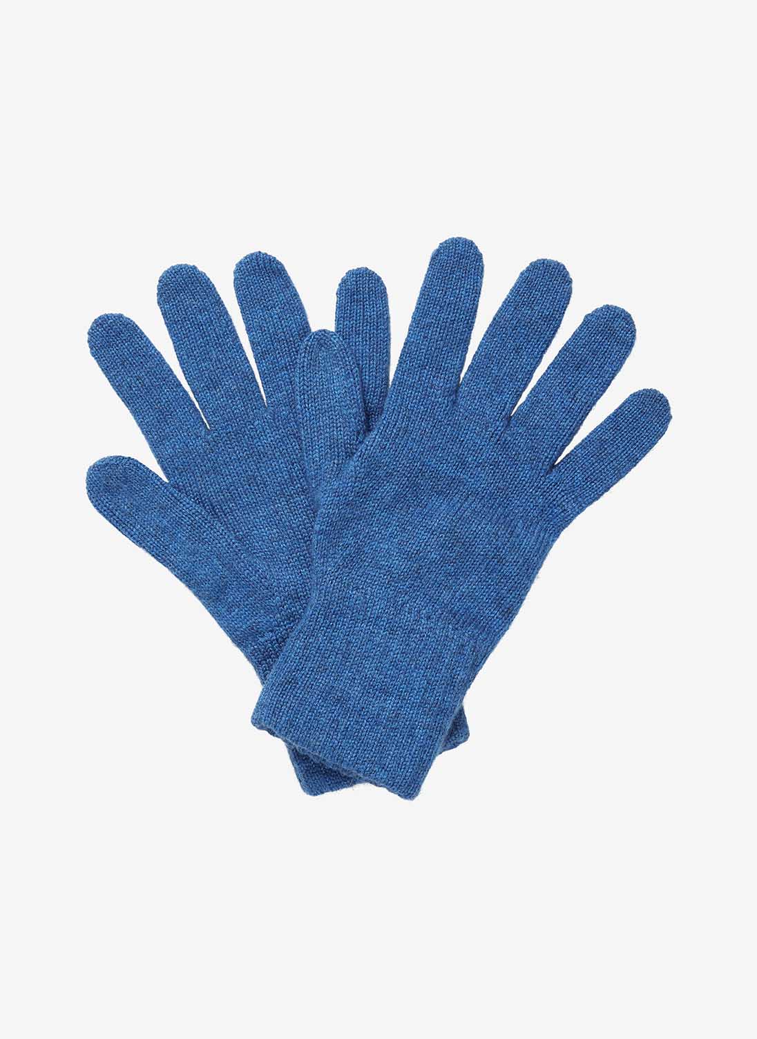 Women's Cashmere Gloves Lapis