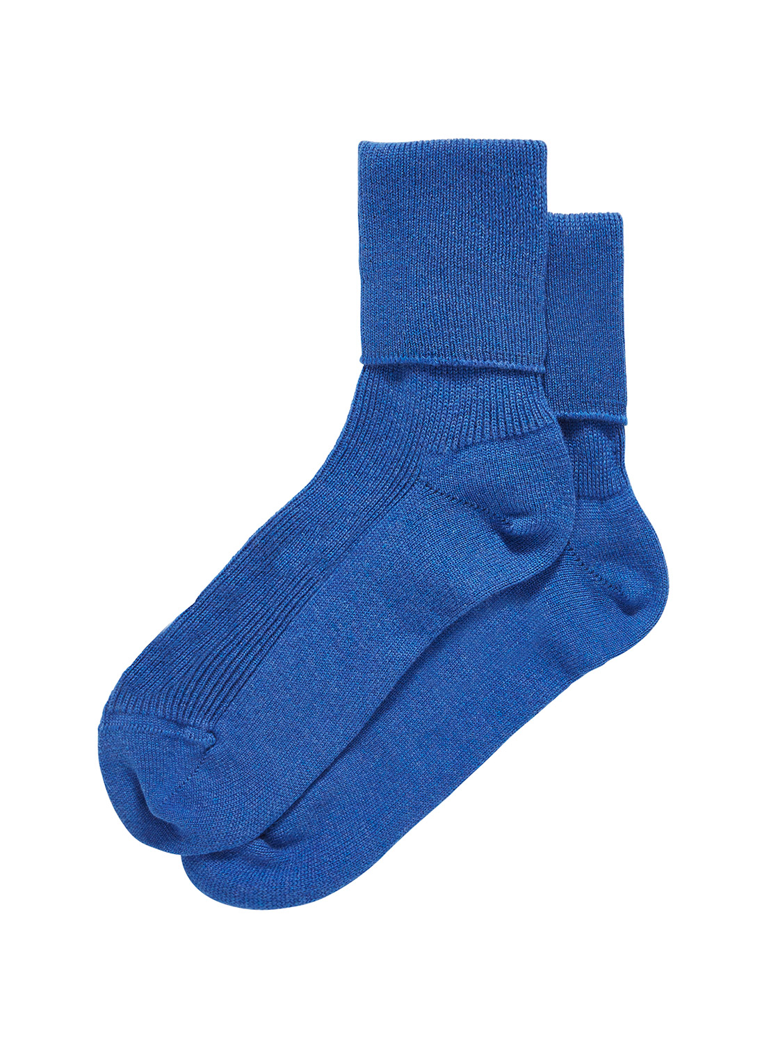 Women’s Cashmere Socks Electric Blue