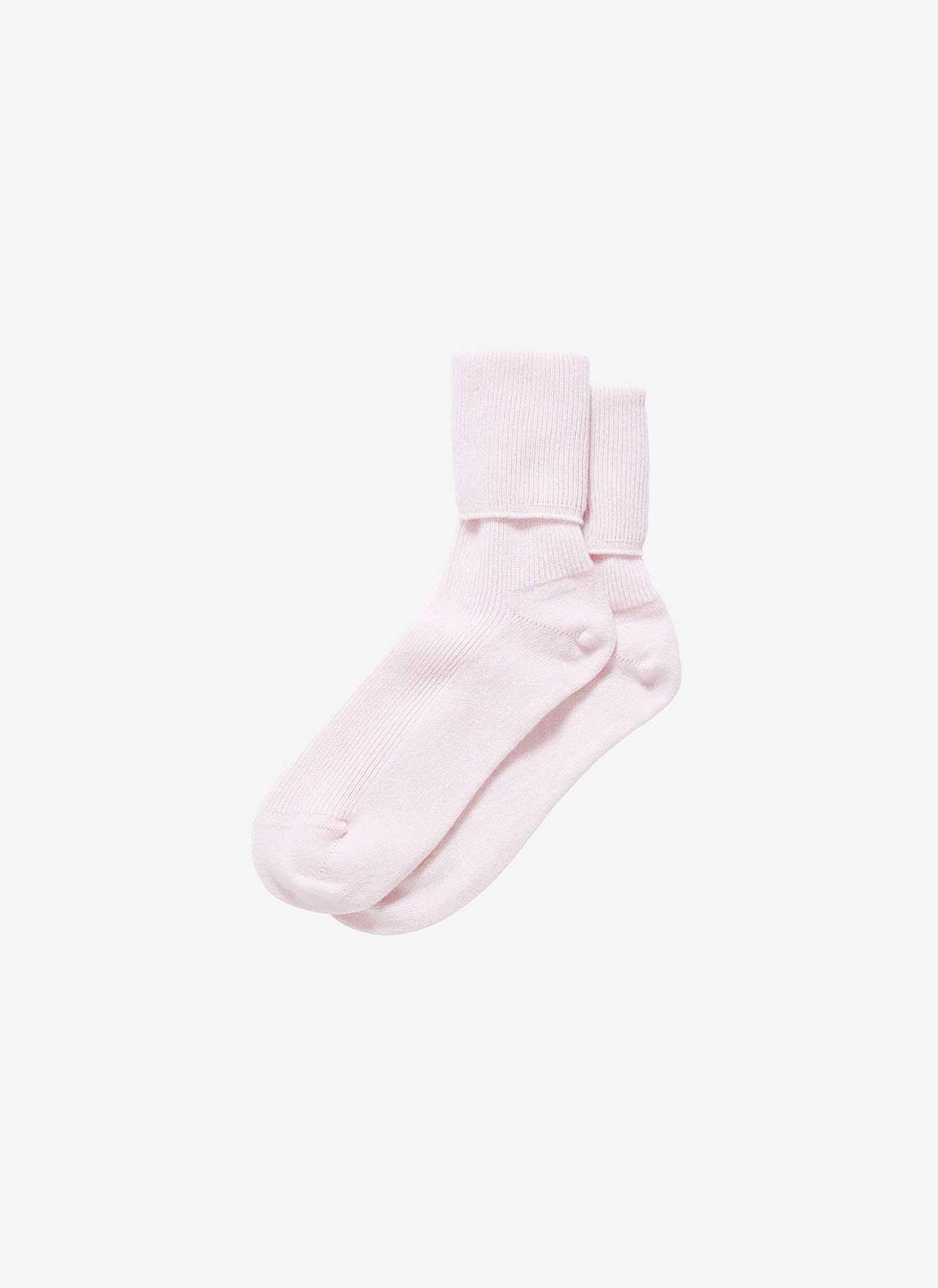 Women's Cashmere Socks Tea Rose