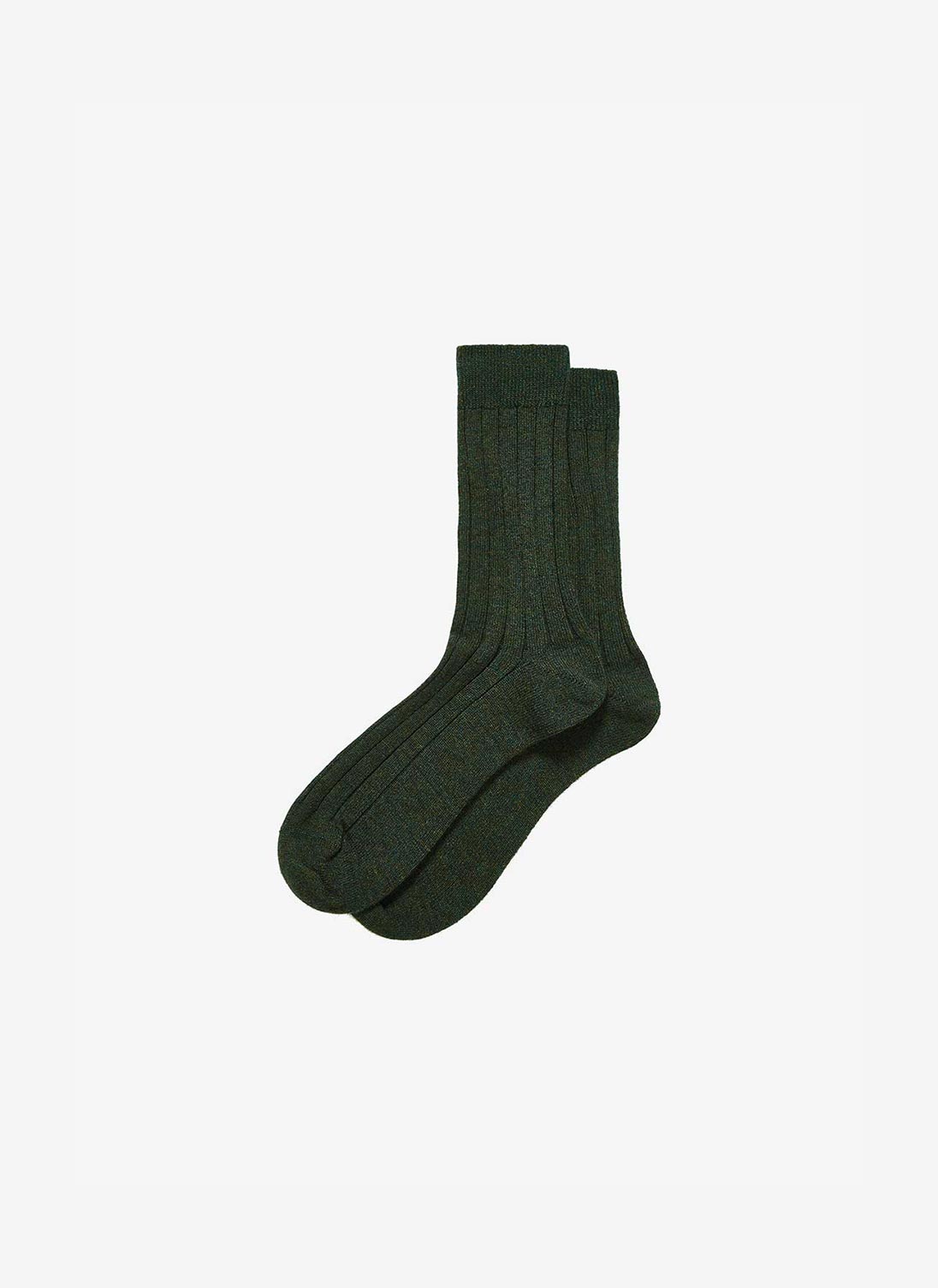 Men's Cashmere Socks Pine