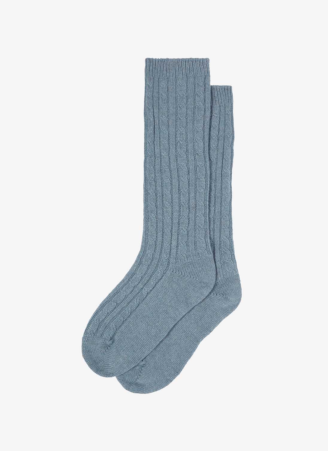 Cashmere Bed Socks Mist