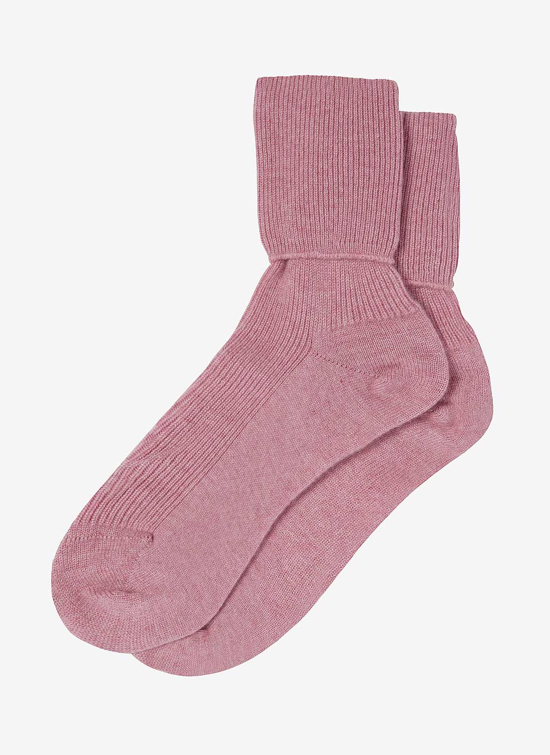 Women's Cashmere Socks Wild rose